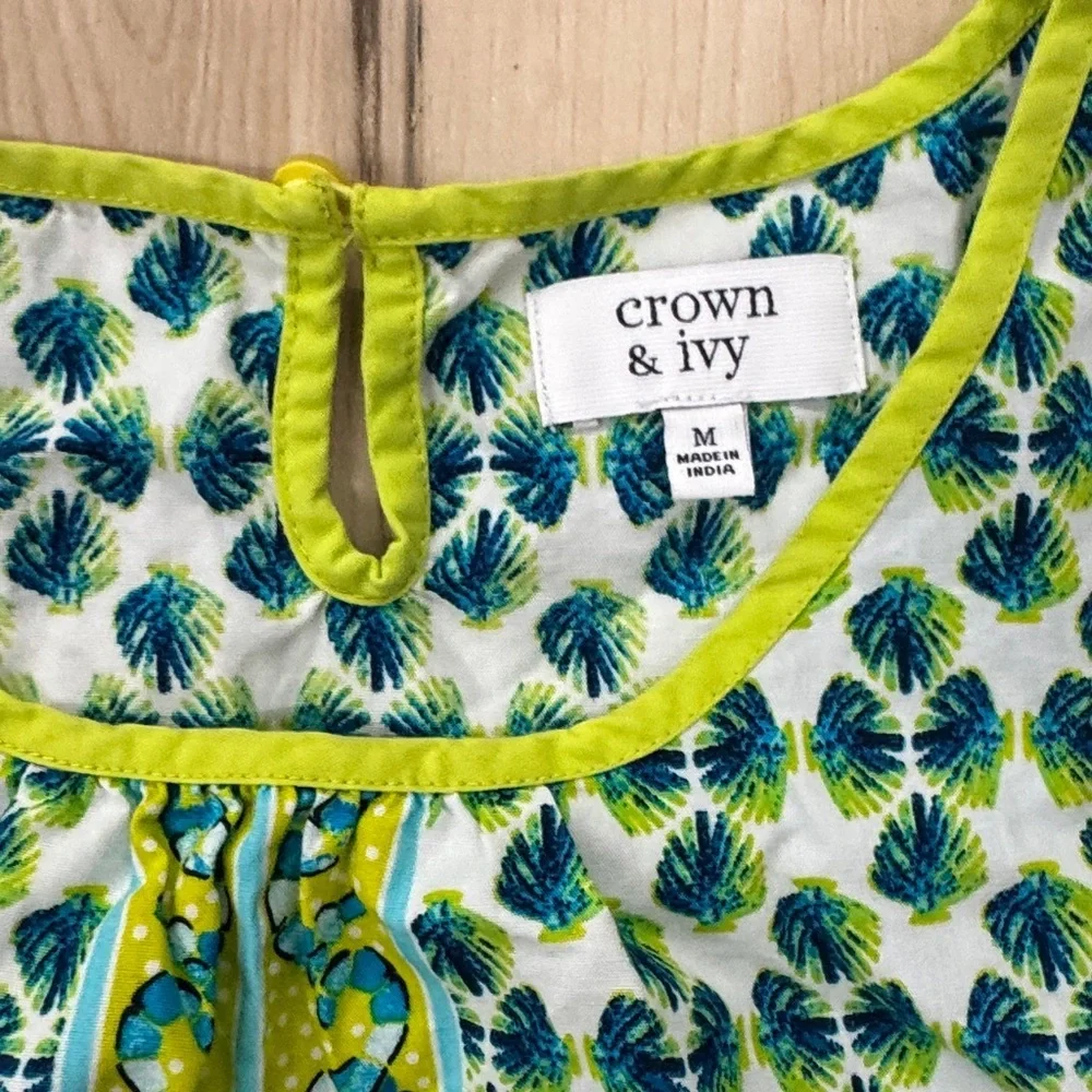 crown & ivy bright printed